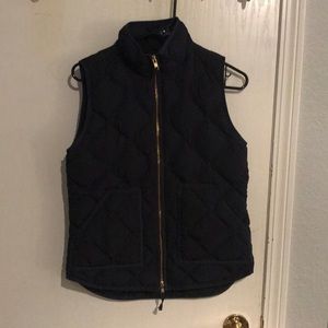 Navy blue J Crew vest